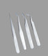 Wendy Lash Extensions Tweezers 4pcs Straight and Curved Pointed Eyelash Extensions Tweezers Professional Kits - Wendylash